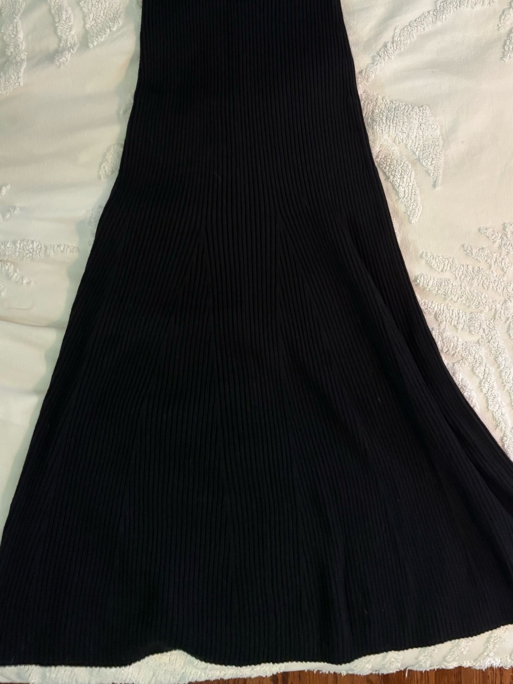 GAP Black Sleeveless Ribbed Maxi Dress - Picture 11 of 13